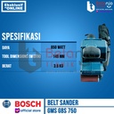 Bosch Mesin Amplas Listrik GBS 750 Belt Sander 850 Watt Variable Speed