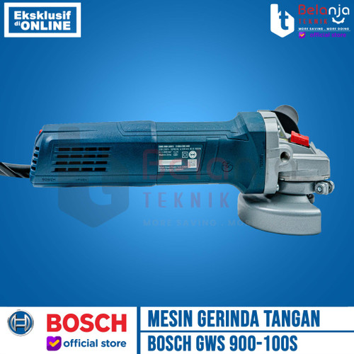 Bosch Mesin Gurinda Tangan GWS 900-100 S 900 Watt 4 Inch GWS900-100S