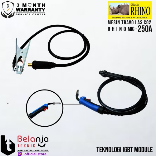 Travo Las Co2 Black Rhino Mig-250a