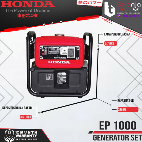 Honda Generator Ep1000