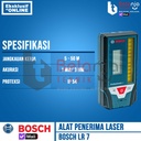 Line Laser Level Receiver Bosch LR7 Receiver Range 50M Penerima Sinyal Laser LR 7