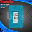 Mata Bor Pelubang Kayu Set 8 Pcs Makita D-77257 Wood Drill Bits 8Pcs 3-10 MM HM-CT