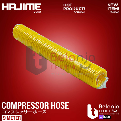 Selang Angin Kompresor Air Hose 9 M Hajime Selang Hose Recoil 9 Meter