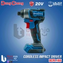 Pembuka Baut Baterai DongCheng Baterai DCPL165 EM Impact Driver Cordless Brushless 20V DCPL 165 EM Set DCPL165EM