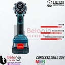Men Mesin Bor Baterai CID5504T Impact Drill Cordless 20V Brushless 10 MM