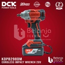 DCK Mesin Impact Wrench Baterai KDPB298 Z 1/2 Inch Cordless Brushless 20V KDPB 298 Z KDPB298Z