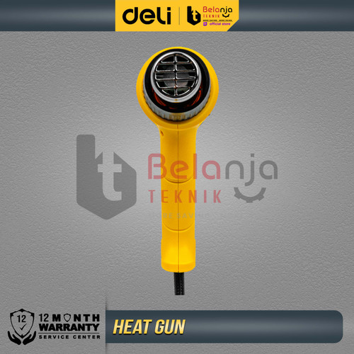 Deli Mesin Heat Gun EDL5200 Hot Gun Alat Blower Panas 1800 Watt