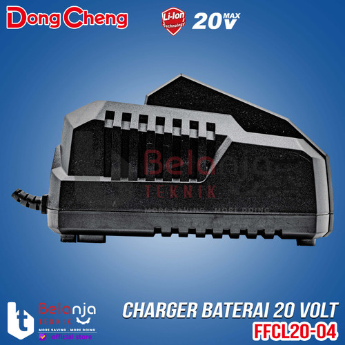 Dongcheng  Charger Battery Pengisi Daya Baterai FFCL 20 Charger 20V 4 AH FFCL20-04