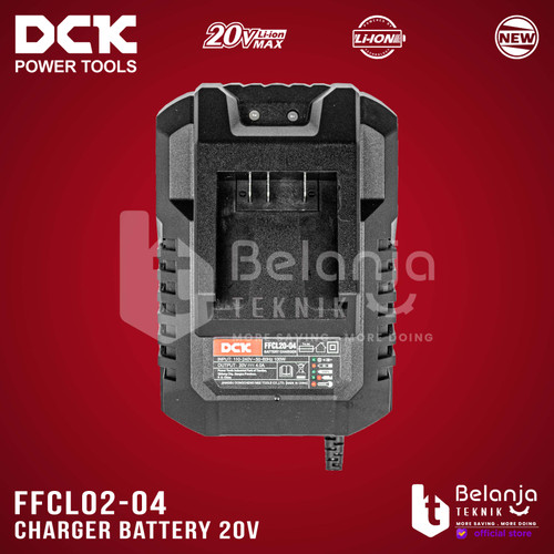 DCK Charger Battery Pengisi Daya Baterai FFCL 20 Charger 20V 4 ah FFCL20-04