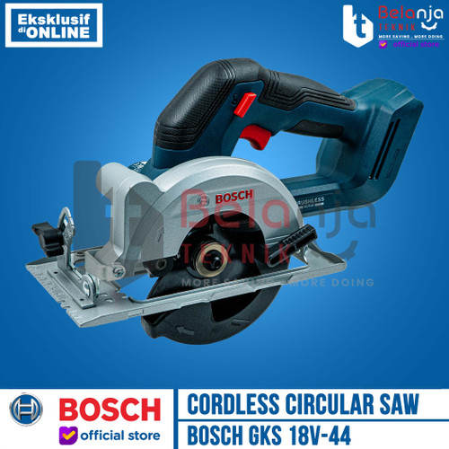 Bosch Mesin Potong Sirkel GKS 18V-44 LI Circular Saw Cordless 125MM 18V Unit Only