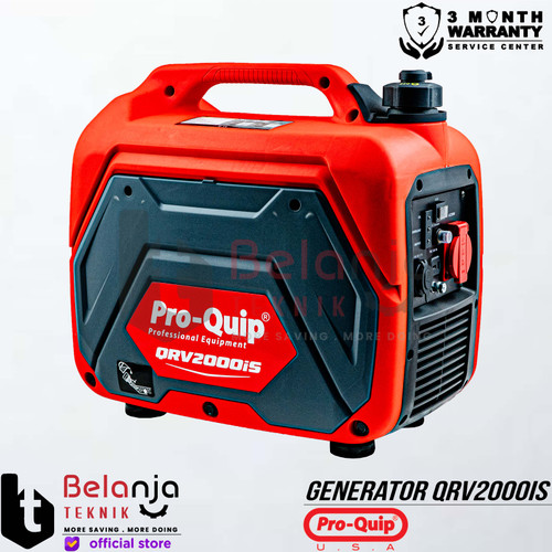 Proquip Genset Inverter QRV2000 IS Generator SilentBensin Recoil 1100 Watt QRV 2000 QRV2000IS