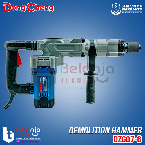 Dongcheng Mesin Bor Bobok BETON DZG 07-6 Demolition Hammer DZG07-6 1600 WATT