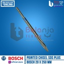 Bosch Pointed Chisel SDS Plus 20 X 250 mm Mata Bor Bobok Beton Lancip 20MM