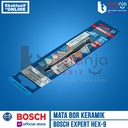 Bosch HEX 9 Hard Ceramic Drill Bit 6 mm Mata Bor Keramik 6 X 90 MM Tile Drill Bit 6MM