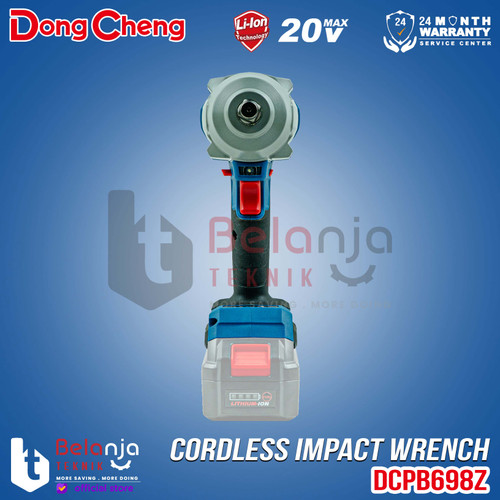 Dongcheng Impact Wrench Cordless DCPB698Z 1/2 Inch Mesin Pembuka Baut Baterai 20V DCPB 698 Z DCPB698 Z Unit Only