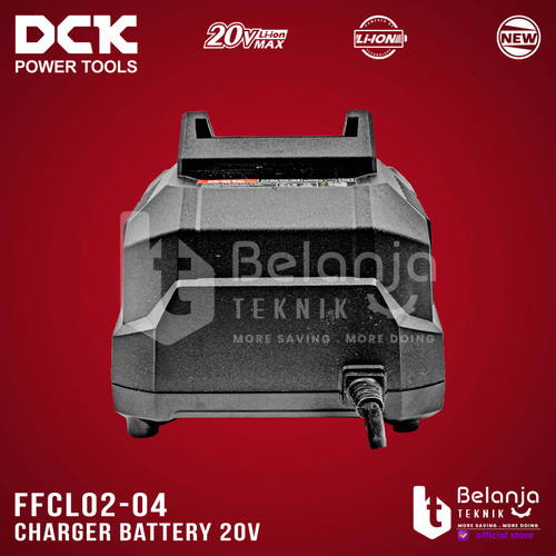 DCK Charger Battery Pengisi Daya Baterai FFCL 20 Charger 20V 4 ah FFCL20-04