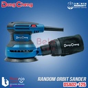 Dongcheng Mesin Amplas Bulat 5 Inch DSA02-125 Orbital Sander 5 " 380 Watt DSA 02 125