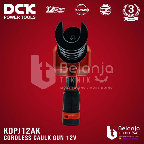 DCK Mesin Tembak Sealant Silikon KDPJ12 Z Cordless Caulk Gun Caulking KDPJ 12 KDPJ12Z 12V Unit Only 12 V