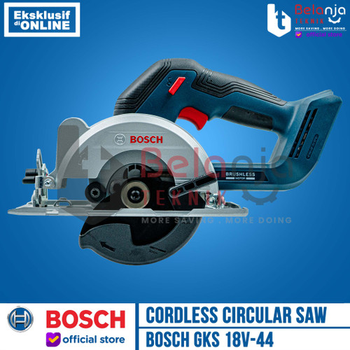 Bosch Mesin Potong Sirkel GKS 18V-44 LI Circular Saw Cordless 125MM 18V Unit Only