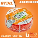 Stihl Senar Mesin Potong Rumput 2.4 MM X 14 Meter Senar Nylon Trimmer