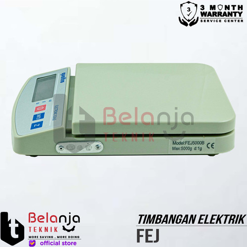 Quattro Timbangan Duduk Digital 5 Kg Timbangan Meja FEJ SERIES