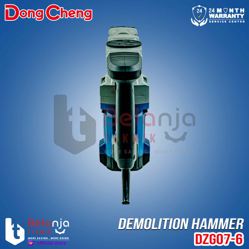 Dongcheng Mesin Bor Bobok BETON DZG 07-6 Demolition Hammer DZG07-6 1600 WATT