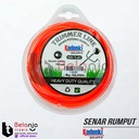 Kodenki Trimmer Line 2.4mm 20 M Square Tali Senar Mesin Potong Rumput