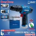 Mesin Bor Tangan Baterai Dongcheng DCJZ23-10i Z 12V Brushless Hammer Impact Drill Cordless DCJZ 23-10i Unit Only