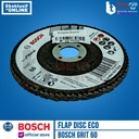Bosch Flap Disc Eco Metal Mata Batu Gerinda Amplas Susun Besi 4 Inch Grit 60