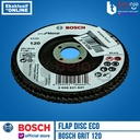 Bosch Flap Disc Eco Metal Mata Batu Gerinda Amplas Susun Besi 4 Inch Grit 120