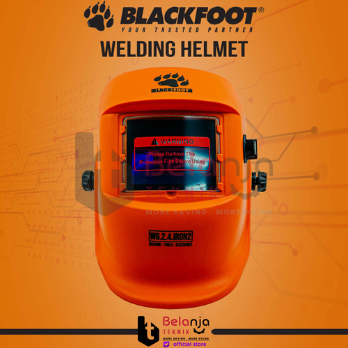 Blackfoot Kedok Helm Las Topeng Otomatis Welding Helmet Rose Iron 2