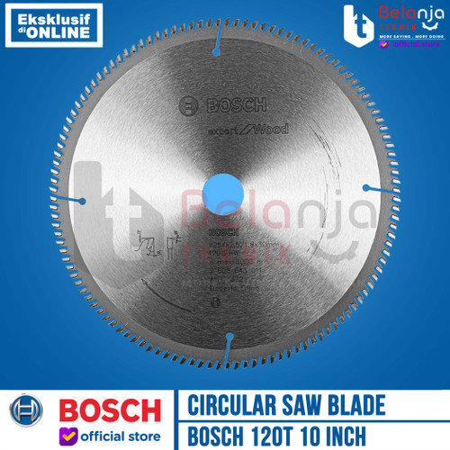 Bosch Circular Saw Blade Wood 120 T 10 Inch Mata Potong Sirkel Kayu