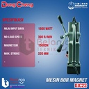 Dongcheng Mesin Bor Magnet DJC 23 1500 Watt Magnetic Drill DJC23 23 MM