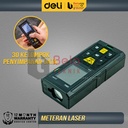 Deli Meteran Laser Digital Rangefinder Distance 40 Meter Pengukur 40 M 40M