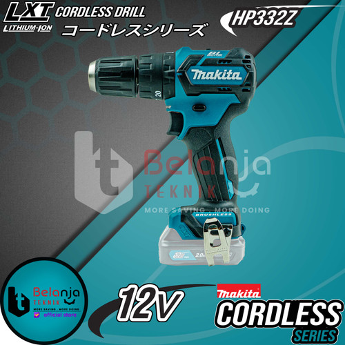 Makita Mesin Bor Baterai HP 332 Z Cordless Hammer Drill 12V Unit Only HP332Z HP332 Z