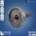 Benz Mata Bor Holesaw HSS 50mm Mata Bor Plong Besi 50 MM Pelubang Besi