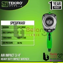 Tekiro Mesin Buka Baut Angin 3/4 Inch Air Impact AT-1127 Heavy Duty