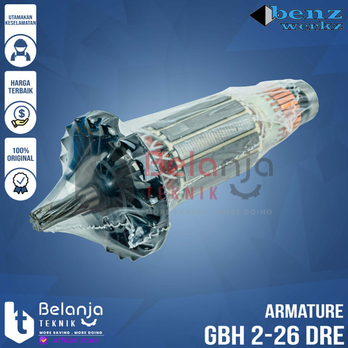 Benz Armature GBH 2-26 DRE Angker Rotary Hammer Bosch GBH 2-26DRE