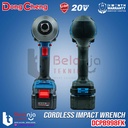 Dongcheng Impact Wrench Baterai DCPB998 FK Mesin Buka Baut 20V SET