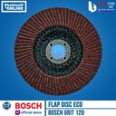 Bosch Flap Disc Eco Metal Mata Batu Gerinda Amplas Susun Besi 4 Inch Grit 120