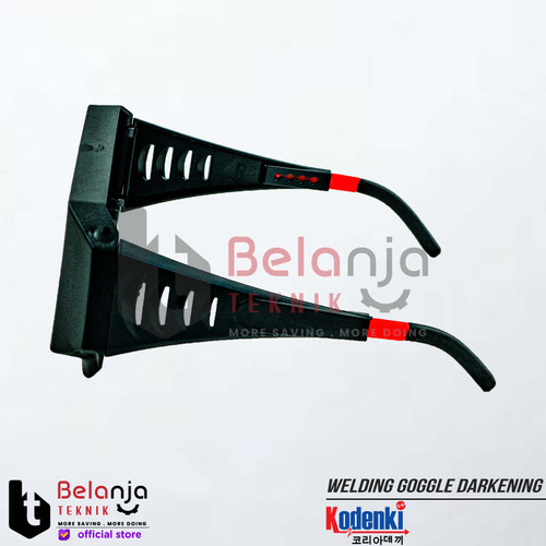 Kodenki Kacamata Las Otomatis Gelap Darkening Kaca Mata Las Auto Dark
