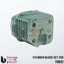 Tokei Cylinder Block Set 328 Blok Mesin Potong Rumput Gendong 2 Tak