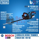Bosch Cordless Hedge Trimmer GHE 18V-60 Mesin Potong Dahan Baterai 18 V Unit Only