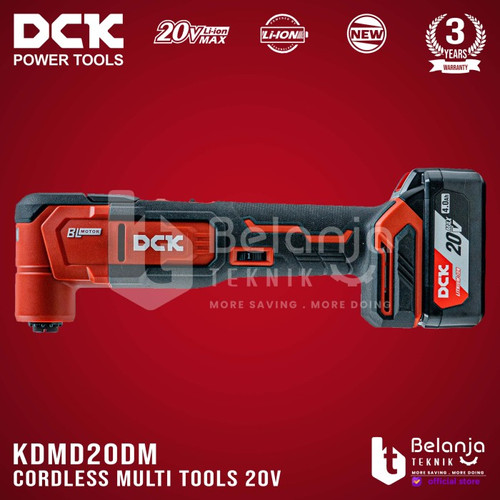 DCK Multi Tools Oscilating Corldess KDMD20DM Mesin Oskilasi KDMD 20 Unit Only
