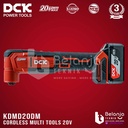 DCK Multi Tools Oscilating Corldess KDMD20DM Mesin Oskilasi KDMD 20 Unit Only