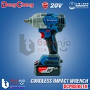 Dongcheng Impact Wrench Cordless DCPB698FK 1/2 Inch Mesin Pembuka Baut Baterai 20V DCPB 698 FK DCPB698 FK