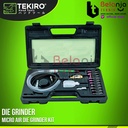 Tekiro Micro Air Dry grinder Kit 3 MM Tuner Micro 16 Pcs Die Grinder