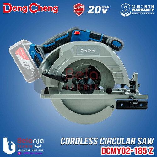 Dongcheng Mesin Circular Saw Baterai DCMY02-185Z Sirkel Kayu 20V DCMY 02-185 Z DCMY02-185