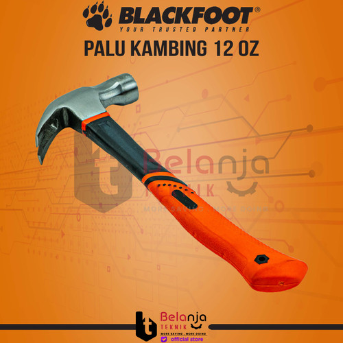 Blackfoot Palu Kambing Heavy Duty 12 Oz Claw Hammer 12oz Paku Beton