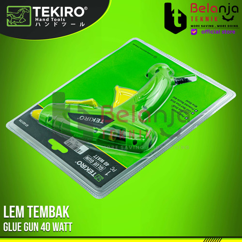 Tekiro Glue Gun 40 Watt Lem Tembak 40 W Alat Lem Bakar Tembakan Lem